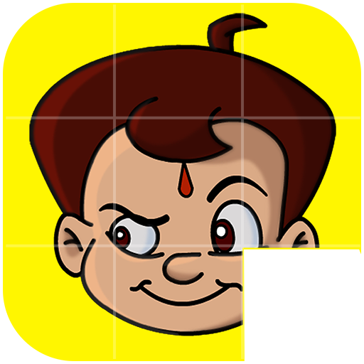 Sliding Puzzle With Bheem