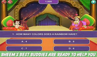 برنامه‌نما Chhota Bheem Quiz Game عکس از صفحه