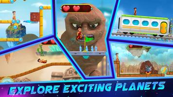 Bheem Galaxy Rush Game الملصق