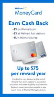 Walmart MoneyCard الملصق