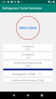 Refrigeration Cycle Calculator poster