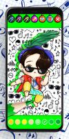 Anime Chibi Kpop Coloring Book 截圖 3