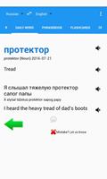 Russian Translator/Dictionary capture d'écran 1