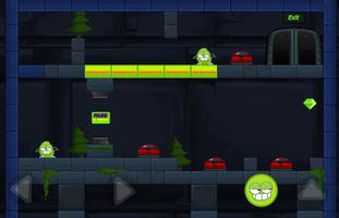 Green Mission -  paint splash inside a cave Screenshot 2