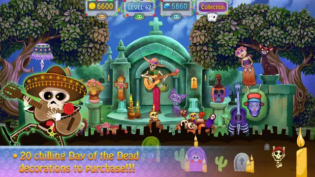 Screenshot 2 for Day of the Dead Solitaire