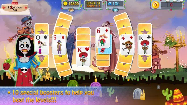 Screenshot 4 for Day of the Dead Solitaire