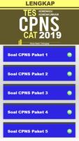 Tes CAT CPNS 2019 - Kemenkeu Kemenkumham Affiche