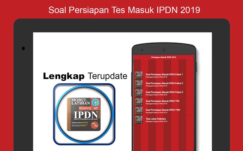 Soal Persiapan Tes Masuk Ipdn 2020 For Android Apk Download