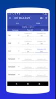 UCP GPA & CGPA Calculator capture d'écran 2