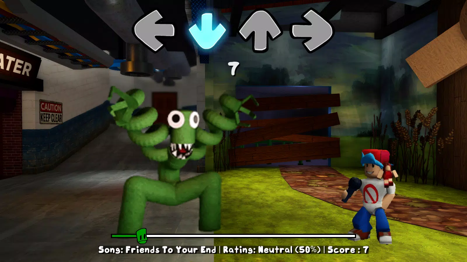 Green Rainbow Friends FNF Mod Apk Download for Android- Latest version  x.G.3- com.greenrainbowfriends.fnffunkinmod
