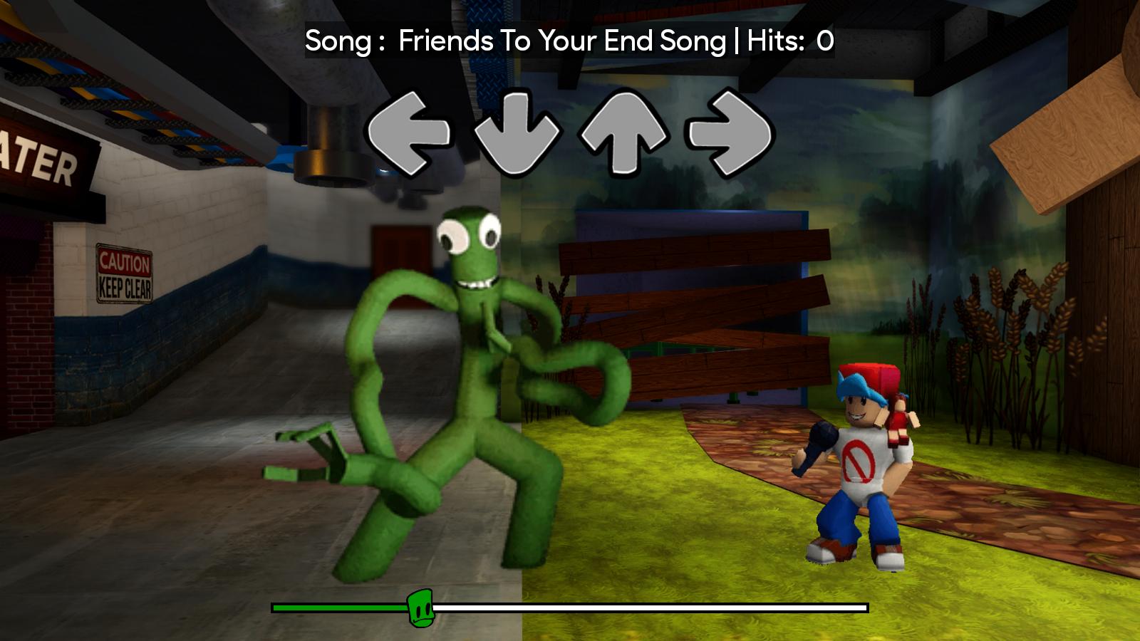 Android向けのGreen Rainbow Friends FNF Mod APKをダウンロードしましょう