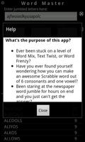 Word Master Free ™ captura de pantalla 2