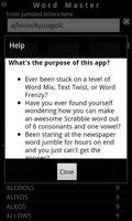 Word Master Free ™ capture d'écran 2