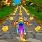 Flying Dino Dragon World Run icono