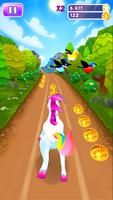 Unicorn Run Magical Pony Run الملصق