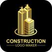 Diseño de creador de logotipos icono