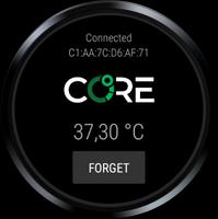 CORE body temperature WatchApp الملصق