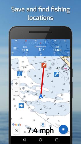 Приложение для рыбалки с картой Download Fishing Points 2.7.6 Android APK