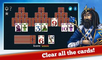 Solitaire TriPeaks - Premium اسکرین شاٹ 1