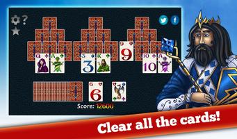 برنامه‌نما Solitaire TriPeaks card game عکس از صفحه