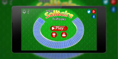 Solitaire TriPeaks card game screenshot 2