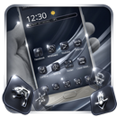 Grey Luxury Cool Metal Theme APK