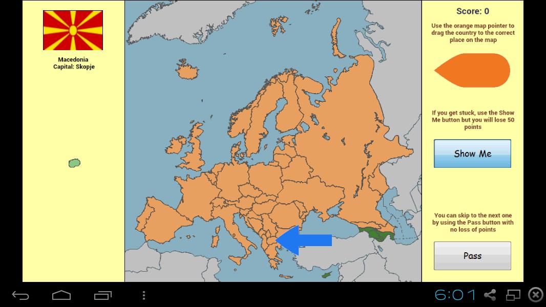 Какие страны входят в Европейский Континент. Страны перетаскивание. Download eu