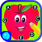 Connect the dots ABC Kids Game آئیکن
