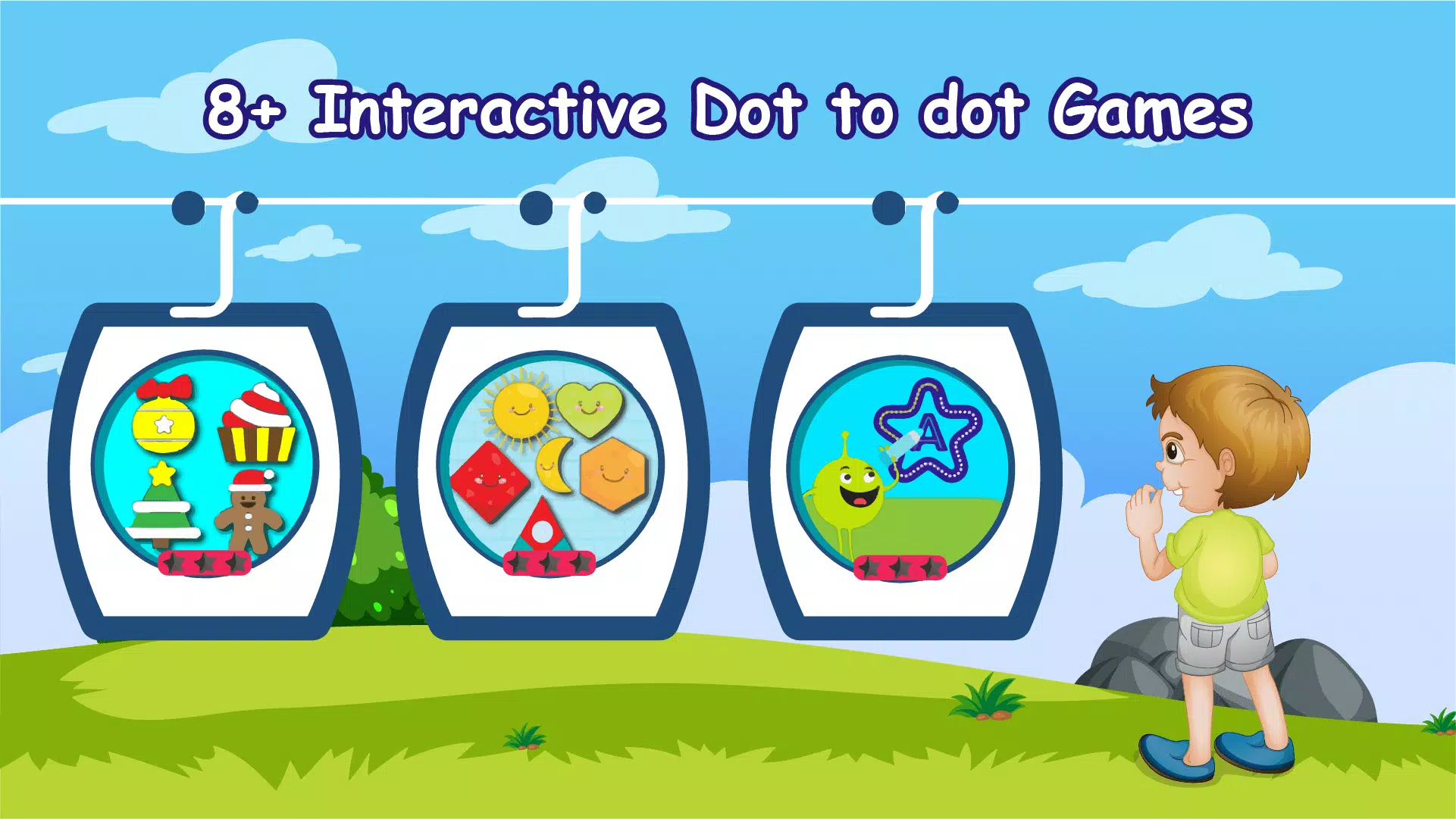 Dot To Dot Game Connect The Dots Abc Kids Games For Android Apk Download