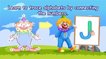 Connect the dots ABC Kids Game screenshot 2