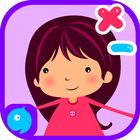 Kindergarten kids Math games ไอคอน