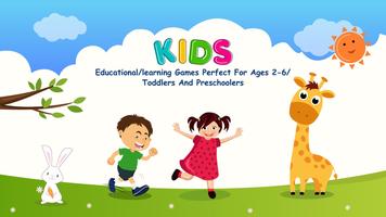 Pre-k Preschool Learning Games постер