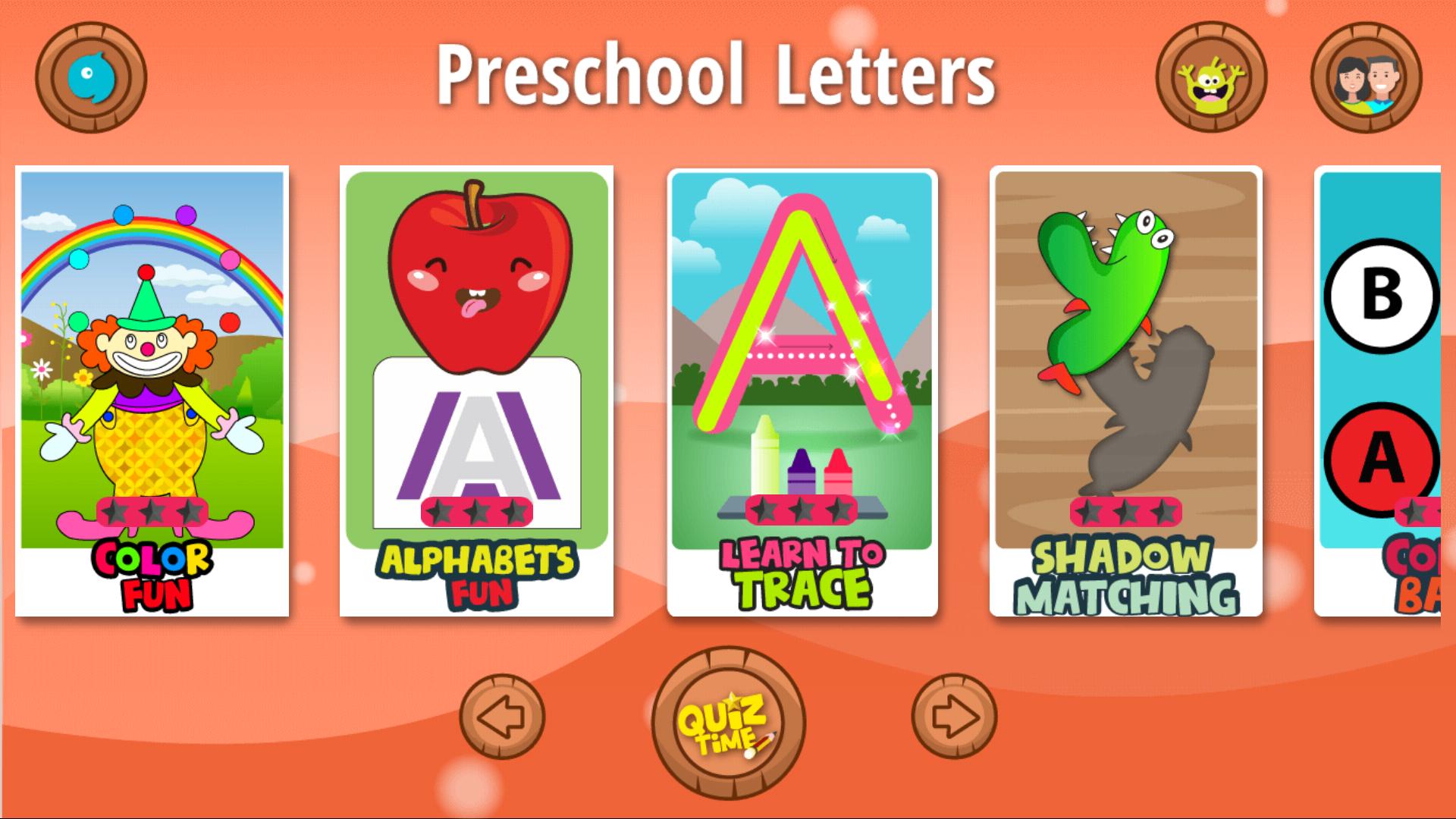 Pre-k learn English letter kinder games for Android - APK Download