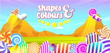 Colors & shapes learning Games