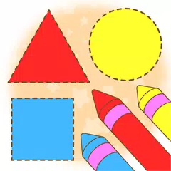 Shapes & Colors learning Games Icon