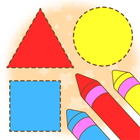 Colors & shapes learning Games أيقونة