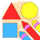 Colors & shapes learning Games ไอคอน