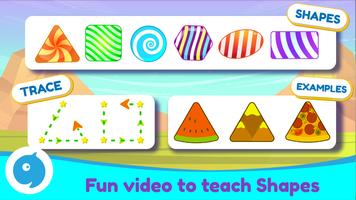 برنامه‌نما Colors & shapes learning Games عکس از صفحه