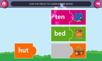 孩子學習文字遊戲 截图 2