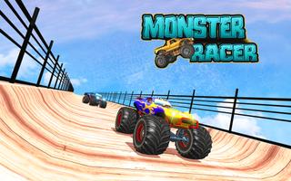 Monster Truck Ramp Runt Racing Affiche