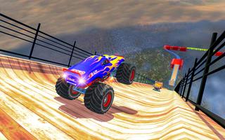 Monster Truck Ramp Runt Racing capture d'écran 3