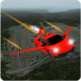 Sky Flying Car Extreme 3D 2019 icône