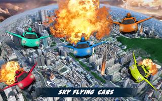 Sky Flying Car Extreme 3D 2019 Affiche