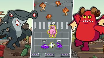 The Fish vs Grimaze: Merge War تصوير الشاشة 1