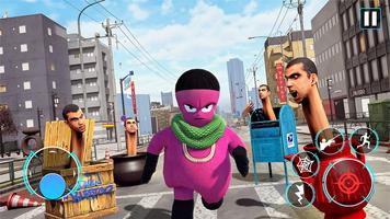Grima Theft Auto: City Battle الملصق