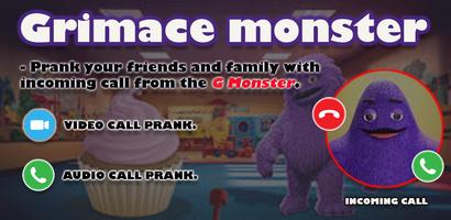 Grimace Monster fake call penulis hantaran