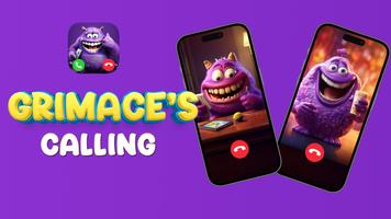 Grimace Monster Fake Call ポスター