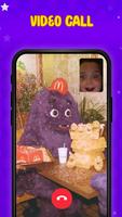 Grimace Fake Call Prank screenshot 1
