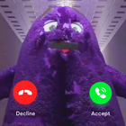 Grimace Shake: Fake Call Prank icône