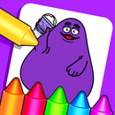 Grimace Shake Coloring Book APK